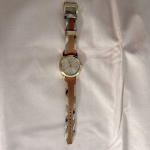 Swiss Burberry Haymarket watch (no box or dust bag)